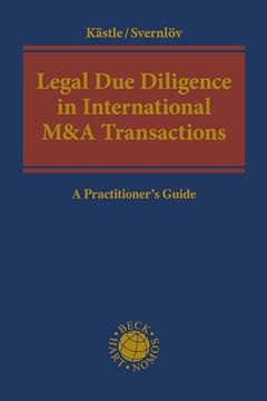 portada Legal Due Diligence in International M&A Transactions: A Practitioner's Guide (in English)