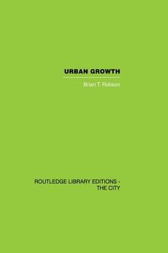 portada urban growth: an approach (en Inglés)
