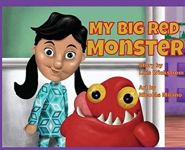 portada My big red Monster (Hardcover) (en Inglés)