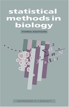 portada Statistical Methods in Biology 3rd Edition Paperback 