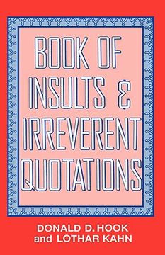 portada book of insults & irreverent quotations (en Inglés)