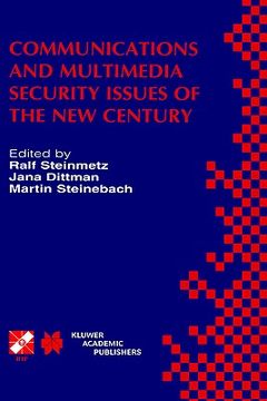 portada communications and multimedia security issues of the new century (en Inglés)