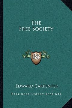 portada the free society (en Inglés)