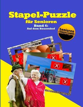 portada Stapel-Puzzle für Senioren: Thema: Auf dem Bauernhof (en Alemán)