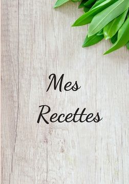 portada Mes Recettes (en Francés)