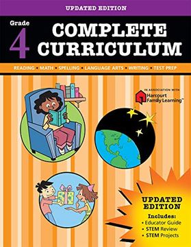 portada Complete Curriculum, Grade 4 (Flash Kids Harcourt Family Learning) (en Inglés)