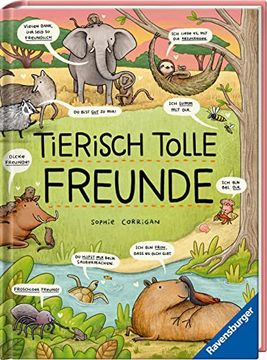 portada Tierisch Tolle Freunde - das Etwas Andere Sachbuch zum Thema Tiere für Kinder ab 7 Jahre (in German)
