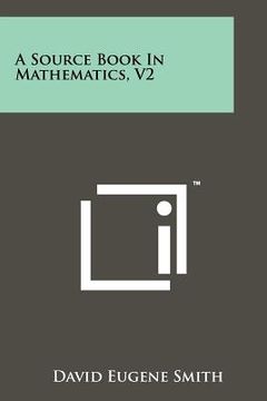 portada a source book in mathematics, v2