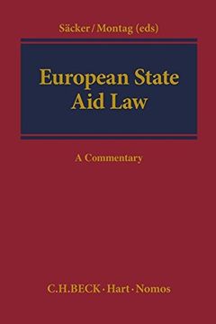 portada European State Aid Law: A Commentary (en Inglés)
