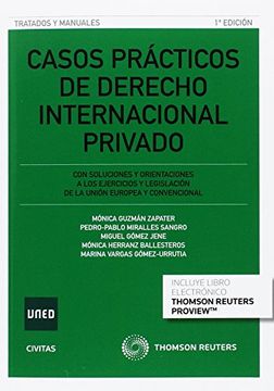 portada Casos Practicos de Derecho Internacional Privado 1'ed (Duo) (in Spanish)