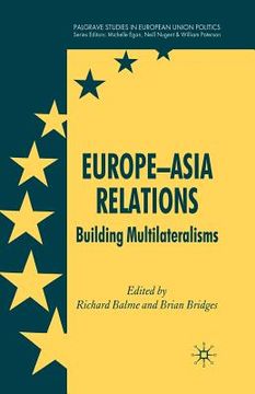 portada Europe-Asia Relations: Building Multilateralisms (in English)