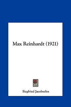 portada Max Reinhardt (1921) (en Alemán)