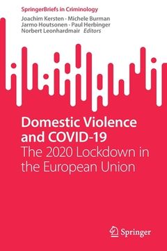 portada Domestic Violence and Covid-19: The 2020 Lockdown in the European Union (in English)