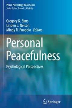 portada Personal Peacefulness: Psychological Perspectives (Peace Psychology Book Series)