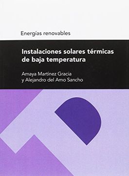 portada Instalaciones solares térmicas de baja temperatura (Textos Docentes)