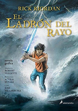 portada El ladrón del rayo (Percy Jackson y los dioses del Olimpo [novela gráfica] 1) - Rick Riordan - Libro Físico