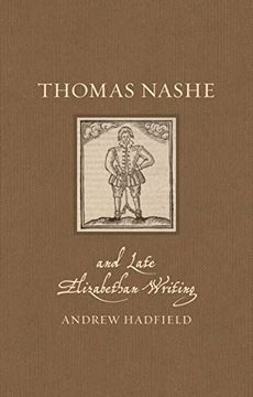 portada Thomas Nashe and Late Elizabethan Writing (en Inglés)