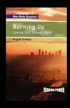 portada burning up: losing our ozone layer (en Inglés)