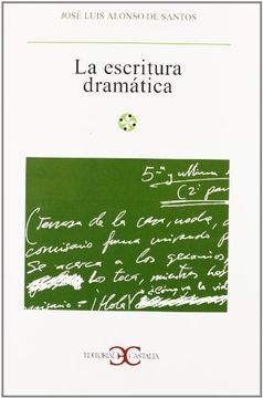portada Escritura Dramática, la. (Literatura y Sociedad. La. (in Spanish)