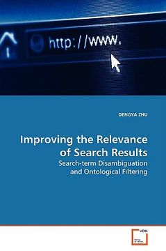 portada improving the relevance of search results (en Inglés)