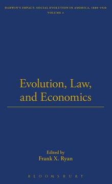 portada evolution, law, and economics (en Inglés)