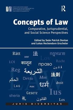 portada The Concept of 'Law' in Context: Comparative Law, Legal Philosophy, and the Social Sciences (en Inglés)