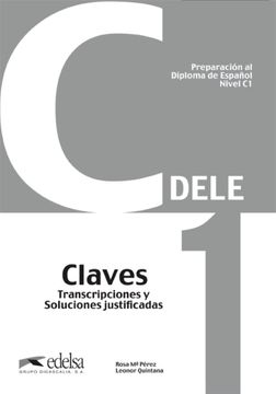 portada Preparación al Dele c1 - Libro de Claves (Preparación al Dele - Jóvenes y Adultos - Preparación al Dele - Nivel c1)
