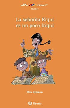 portada La Señorita Riqui es un Poco Friqui, 1º Educación Secundaria Obligatoria: Libro de Lectura del Alumno (in Spanish)