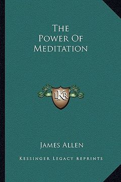 portada the power of meditation