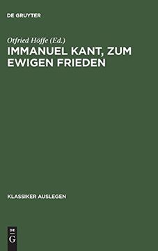 portada Immanuel Kant, zum Ewigen Frieden (en Alemán)