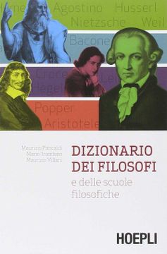 portada Dizionario Dei Filosofi E Delle Scuole Filosofiche (en Italiano)