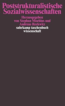portada Poststrukturalistische Sozialwissenschaften (Suhrkamp Taschenbuch Wissenschaft) (in German)
