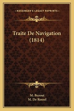 portada Traite De Navigation (1814) (in French)