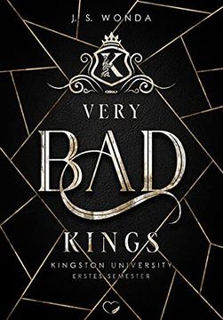 portada Very bad Kings: Kingston University, 1. Semester (Dark Bully Reverse Harem) (Very bad Kings - Band 1) (en Alemán)
