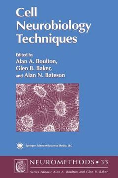 portada Cell Neurobiology Techniques (en Inglés)