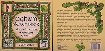 portada Ogham Sketch Book: A Diary of Tree Lore and Spiritual Growth (en Inglés)