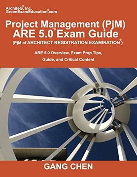 portada Project Management (Pjm) are 5. 0 Exam Guide (Architect Registration Examination): Are 5. 0 Overview, Exam Prep Tips, Guide, and Critical Content (en Inglés)