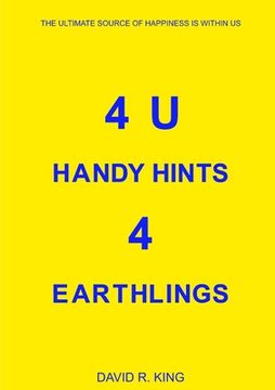portada 4U Handy Hints 4 Earthlings (en Inglés)