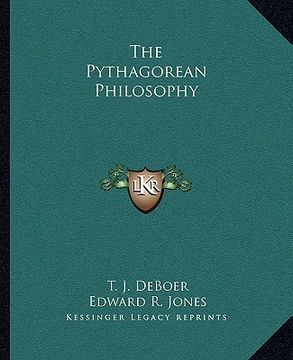 portada the pythagorean philosophy (en Inglés)