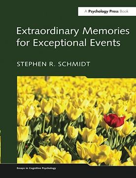 portada Extraordinary Memories for Exceptional Events