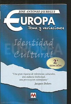 portada Europa Tema Y Variaciones La Identidad Y Variedad Cultural Europea