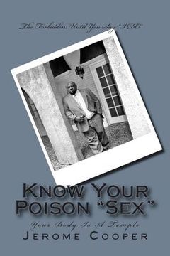 portada Know Your Poison "Sex" (en Inglés)