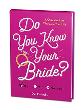 portada Do you Know Your Bride? A Quiz About the Woman in Your Life (en Inglés)