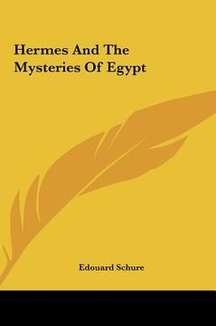 portada hermes and the mysteries of egypt (en Inglés)