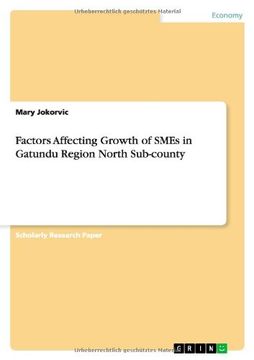 portada Factors Affecting Growth of SMEs in Gatundu Region North Sub-county