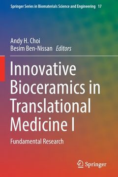 portada Innovative Bioceramics in Translational Medicine I: Fundamental Research (en Inglés)