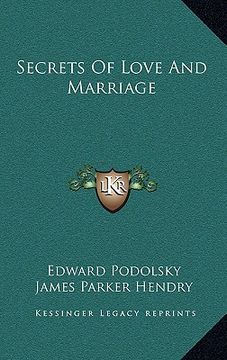 portada secrets of love and marriage