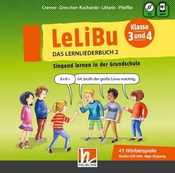 portada Lelibu 3/4 - das Lernliederbuch 2: Audio-Aufnahmen (en Alemán)
