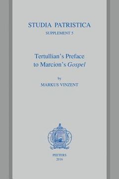 portada Tertullian's Preface to Marcion's Gospel (en Inglés)