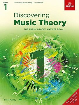 portada Discovering Music Theory, the Abrsm Grade 1 Answer Book: Answers (Theory Workbooks (Abrsm)) 